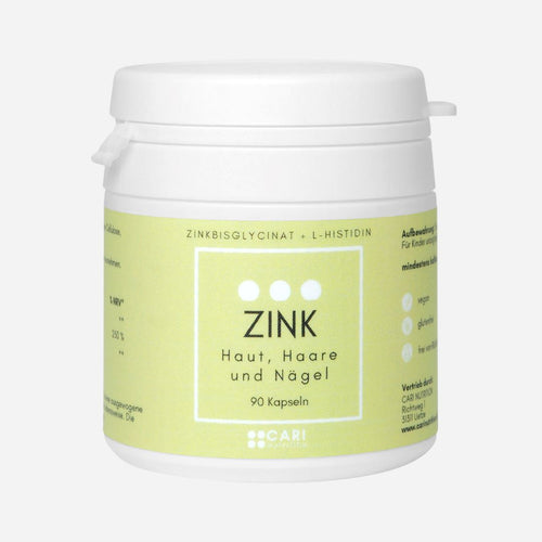 Zinkbisglycinat (25 mg) + L-Histidin (25 mg) CARI Nutrition 